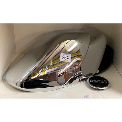 264 - RANGE ROVER SIDE MIRROR COVERS