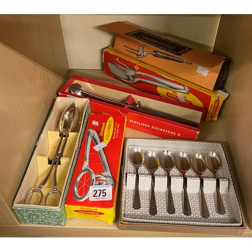 275 - COLLECTION OF BOXED CUTLERY