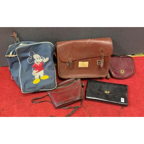 33 - COLLECTION OF VINTAGE BAGS