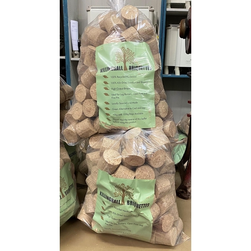 1 - 2 BAGS OF KILLINGHALL BRIQUETTES