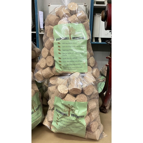 10 - 2 BAGS OF KILLINGHALL BRIQUETTES