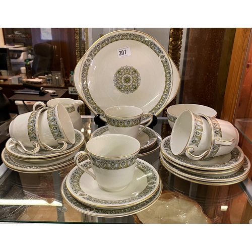 207 - ROYAL DOULTON ''CELTIC JEWEL'' TEASET