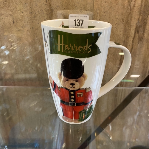 137 - LARGE GUARDSMAN HENLEY MUG BY “HARRODS”