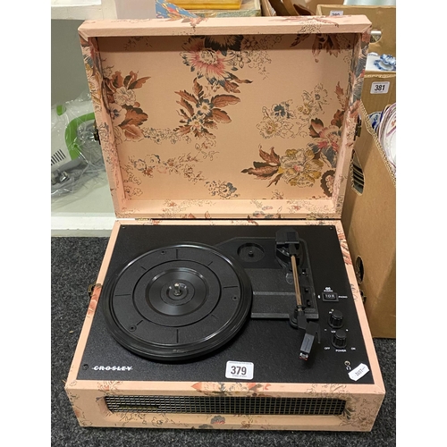 379 - CROSLEY RECORD PLAYER