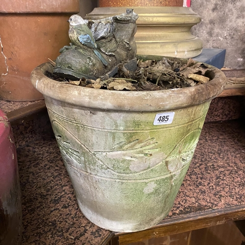 485 - LARGE TERRACOTTA PLANT POT