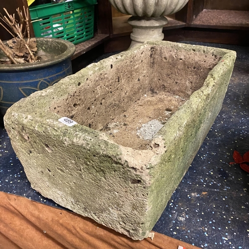 489 - LARGE STONE TROUGH