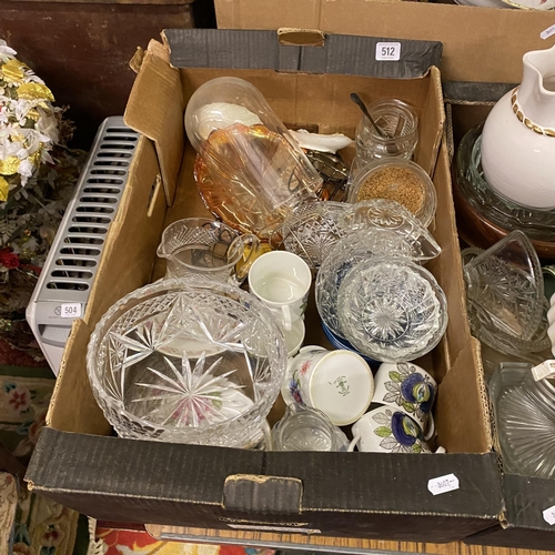 512 - MISCELLANEOUS CERAMICS AND KITCHENALIA