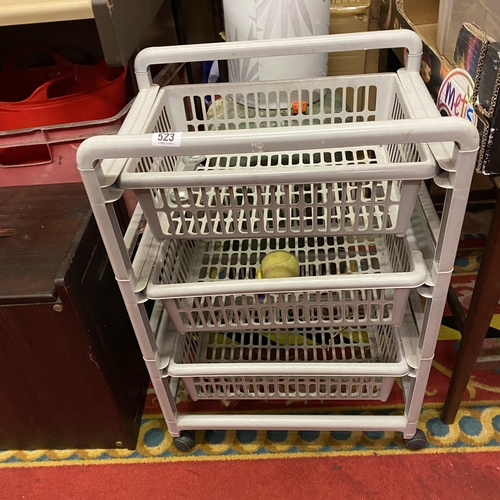 523 - KITCHEN VEGETABLE RACK