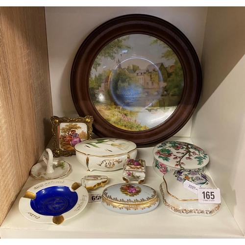 165 - LOVELY SELECTION OF LIMOGES