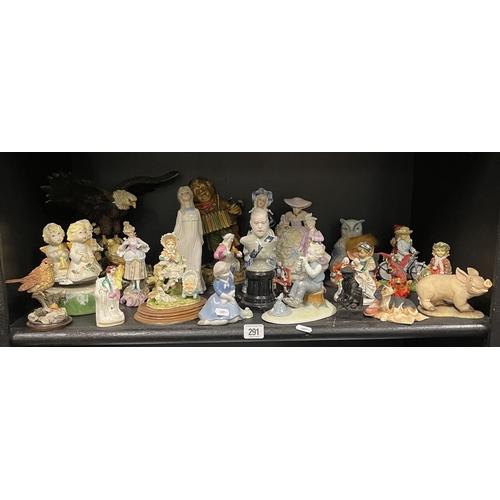 291 - SELECTION OF FIGURES