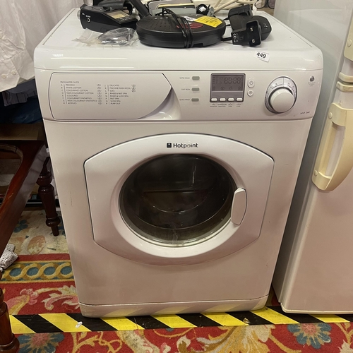 449 - HOTPOINT WASHER