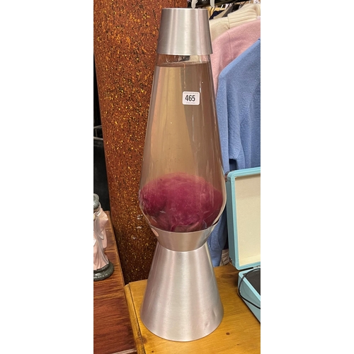 465 - LAVA LAMP