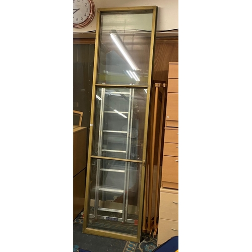 6 - PAIR OF 10FT-2FT TRIPLE GLASS DOORS