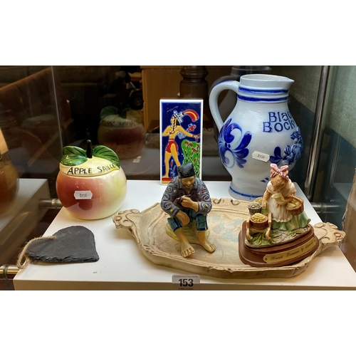 153 - MISCELLANEOUS POTTERY