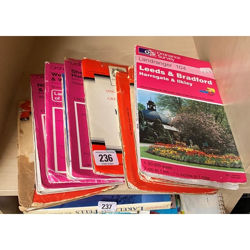 236 - ORDINANCE SURVEY MAPS