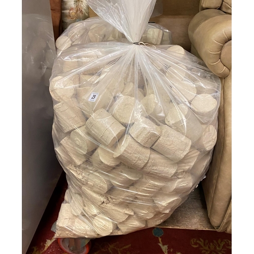 29 - 40KG BAG OF BRIQUETTES