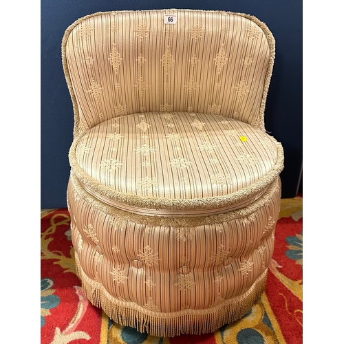 66 - VINTAGE BEDROOM CHAIR