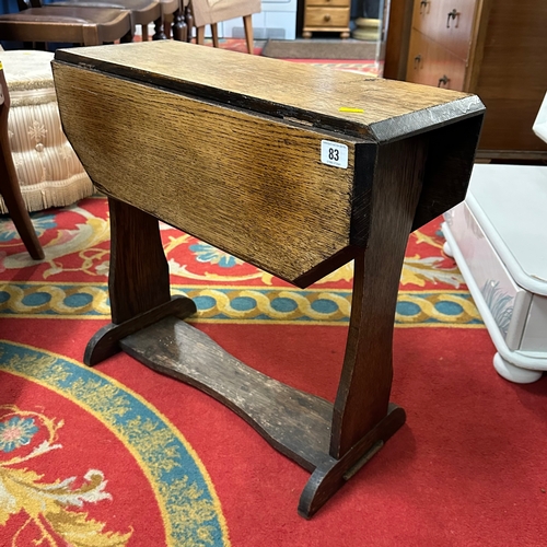 83 - SMALL DROP-LEAF TABLE