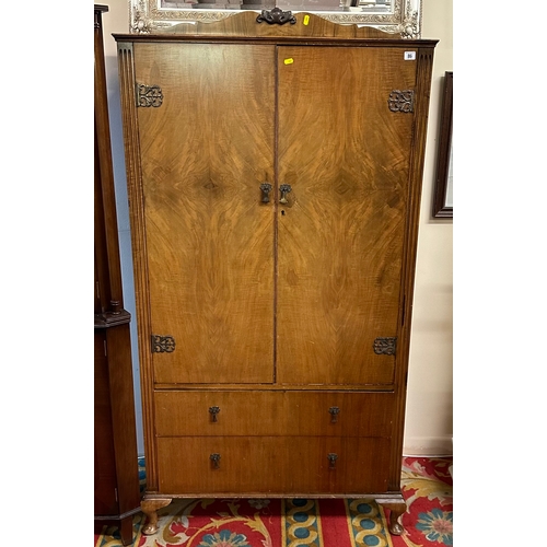 86 - 1950’S WALNUT TALLBOY