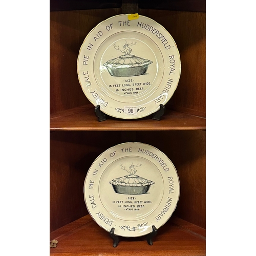 96 - TWO DENBY DALE COMMEMORATIVE PLATES