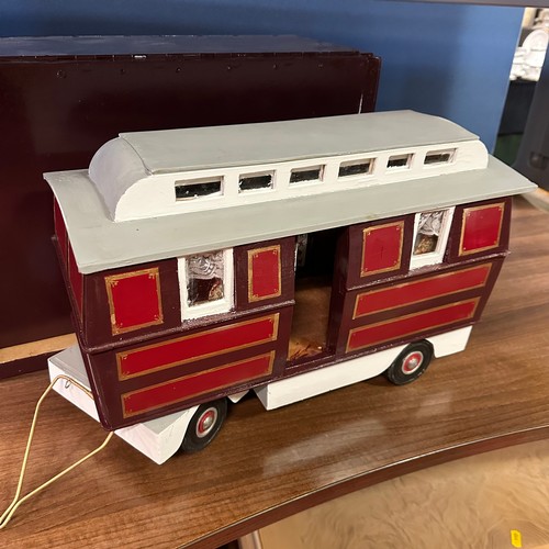 52B - VINTAGE WOODEN VAN