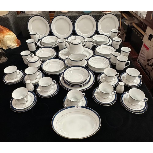 181 - LARGE DINNER SET BY NORITAKE “LEGENDARY PATTERN “