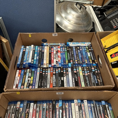 338 - SELECTION OF BLU-RAYs