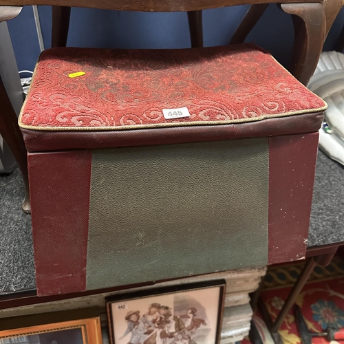 445 - OTTOMAN BOX