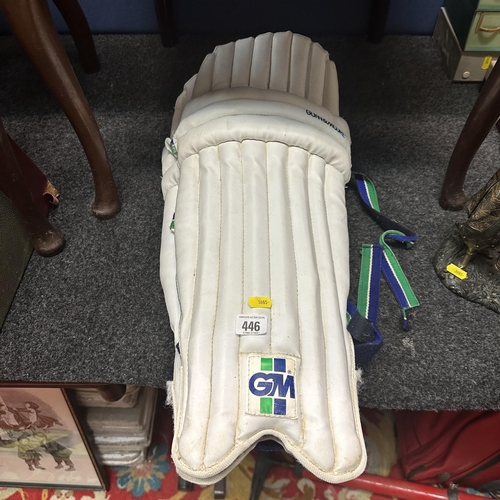 446 - GM CRICKET PADS