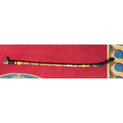 199 - BAMBOO RIDING CROP WITH BONE HEAD