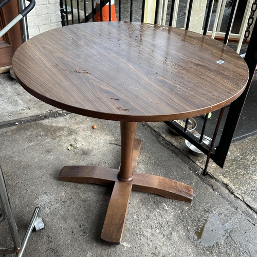 434 - CENTRE PEDESTAL TABLE