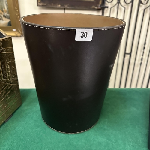 30 - FAUX LEATHER - BIN