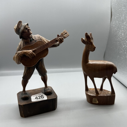 426 - TWO TREEN FIGURES