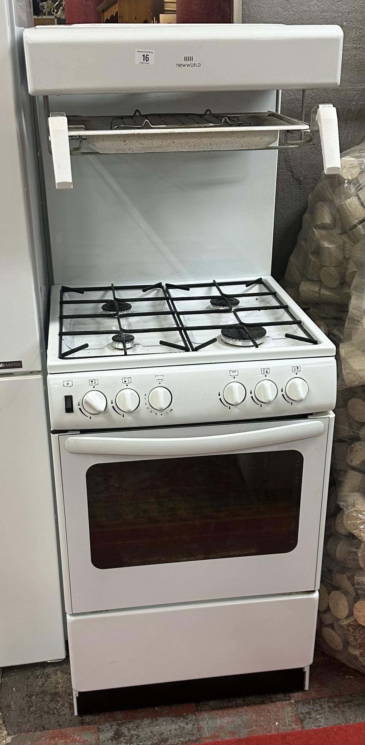 55cm gas cooker with eye level grill hotsell