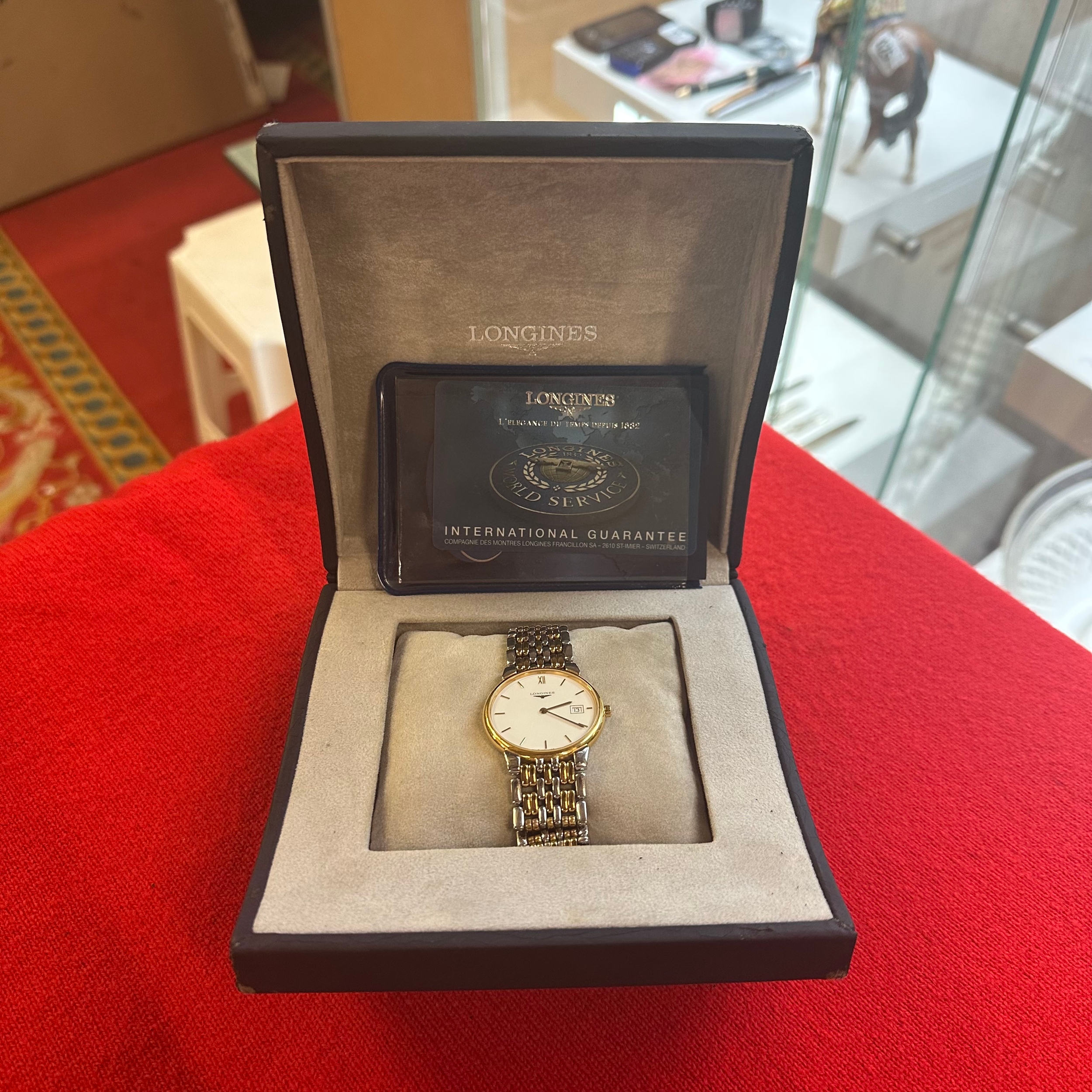 Longines La Grande Classique Bi Metal Watch complete with box