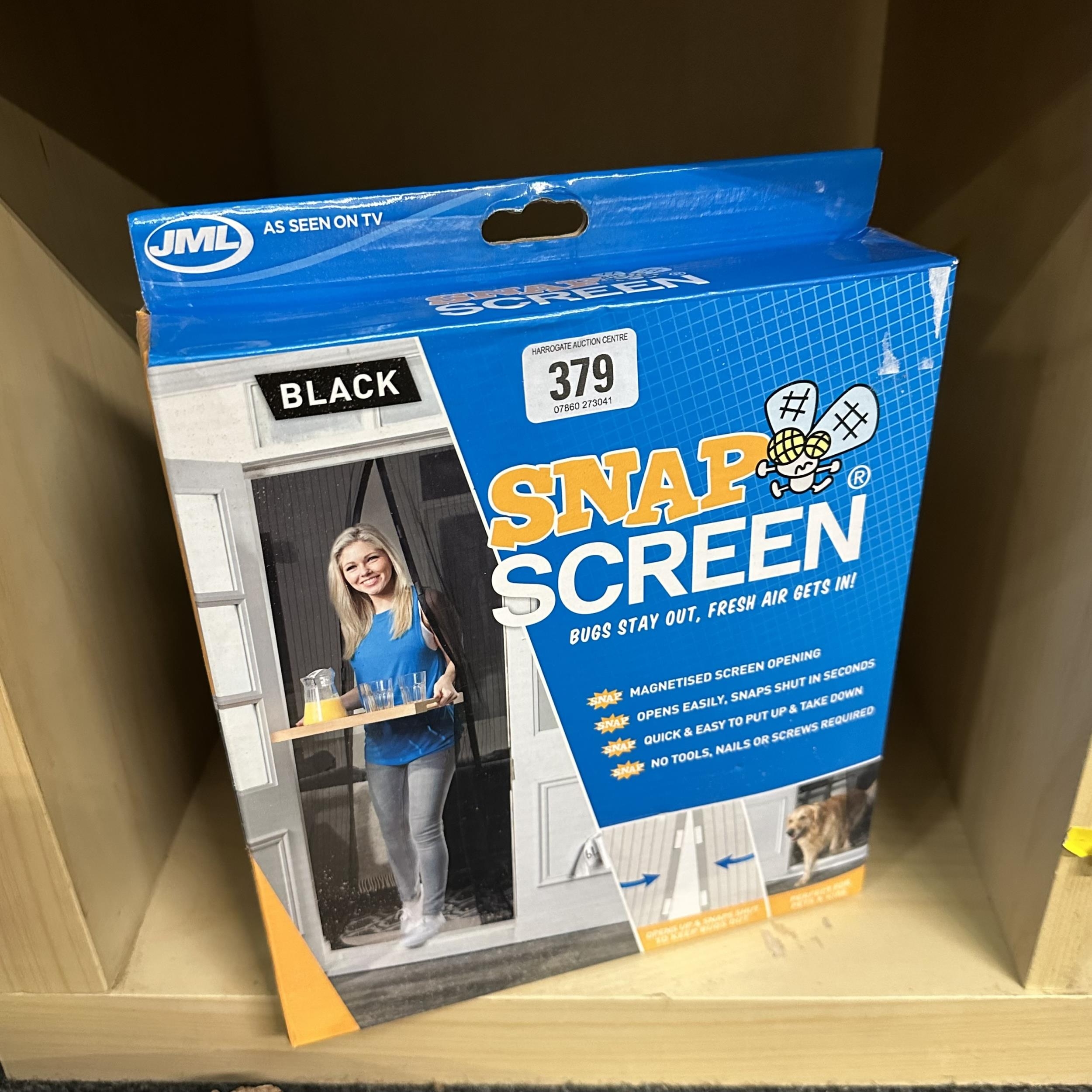 SNAP SCREEN CURTAIN FOR BUGS
