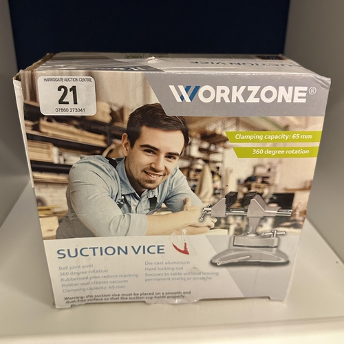 21 - WORK ZONE SUCTION VICE