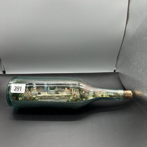 391 - 1947 SHIP IN A BOTTLE