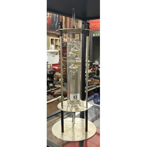 43 - VINTAGE GALILEO THERMOMETER