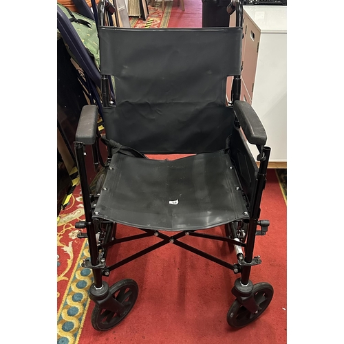 54 - FOLD AWAY WHEEL CHAIR