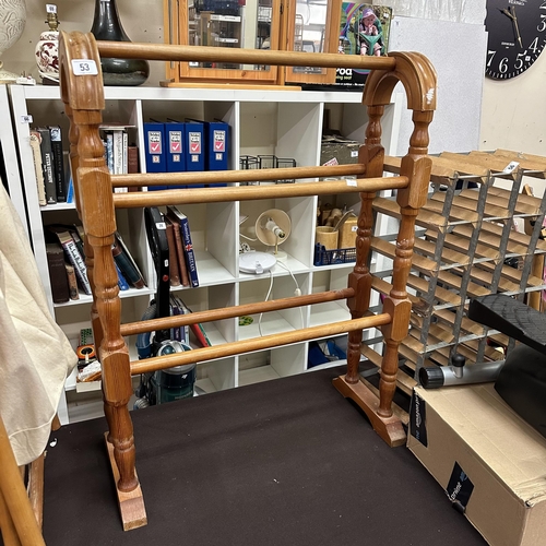 53 - PINE TOWEL RAIL