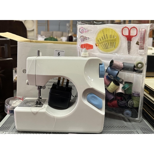 6 - KLEENEZE EASY STITCH SEWING MACHINE