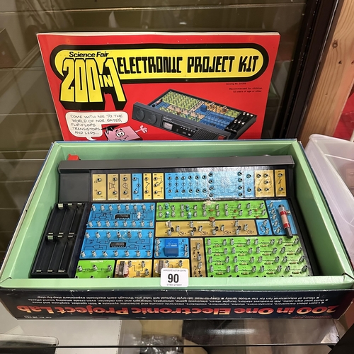 90 - 200 IN 1 ELECTRONIC PROJECT KIT IN BOX