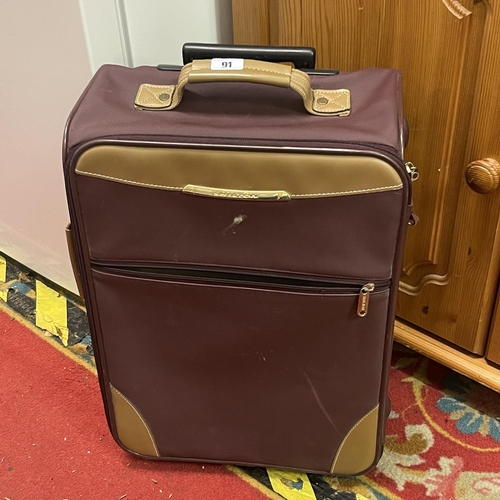 91 - SHILTON CARRY ON SUITCASE