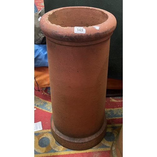 149 - TERRACOTTA CHIMNEY POT