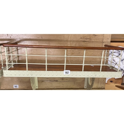 162 - NAUTICAL BOAT DECK RAIL SHELF