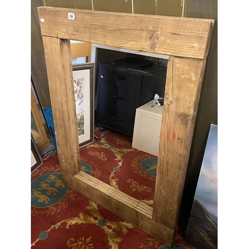 180 - MIRROR IN PINE FRAME