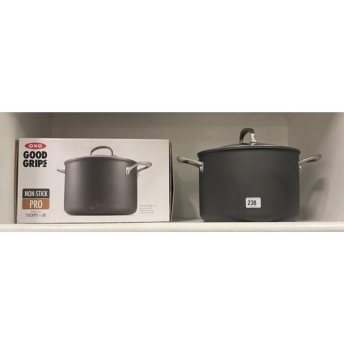 238 - BRAND NEW OXO GOOD GRIPS STOCKPOT