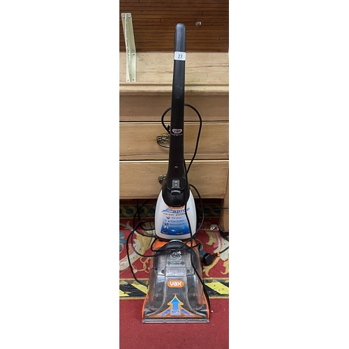 27 - VAX RAPIDE CARPET WASHER