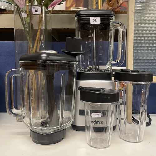 80 - MAGIMIX SMOOTHIE MAKER WITH ATTATCHMENTS